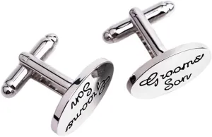 New 2026 Wedding Role Letter Cufflinks Personality Name Groom Men, Friends Forever Meet Brother Of The Cuff Jewelry Fashion Trendy Accessories Creative Gift