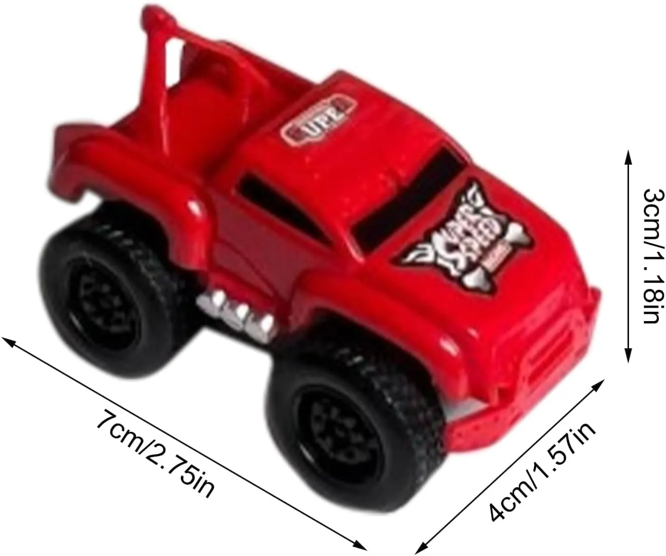 New Inertial Magnetic Levitation Toy Car, Portable Mini Magnetic Wall Climbing Car, Educational Decompression Anti-Gravity Toy Car, Car That Can Run On Walls and Ceilings(Color:Yellow Red)