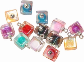 New 2025 10Pcs/Lot Mixed Cute Resin Star Charms Pendants For Bracelets Necklace Earrings Jewelry Making DIY Keychain Parts 20X17.5Mm Jewelry Gift Fashion Trendy Accessories Creative