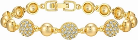 New 2025 Unisex Heart Chain Bracelet Gold Plated Cubic Zirconia Dainty Stackable Jewelry Gift For Women Love Forever Decoration Luxury With You Accessories Trendy Creative Best For Women And Men