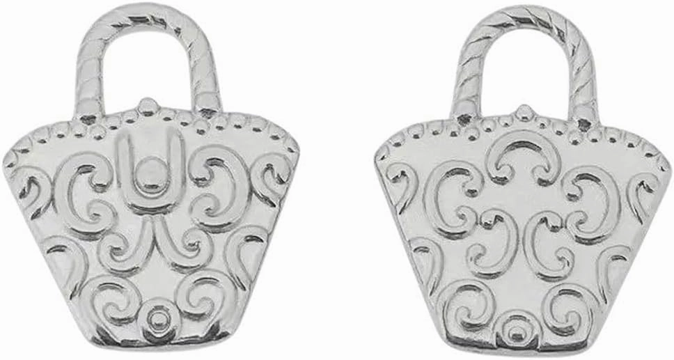 New 2026 Arrive 3Pcs Stainless Angel Maria Handbag Skirt Lovers Charm For Jewelry Making DIY Necklace Earring Bracelet Pendant Accessories Fashion Trendy Creative Gift