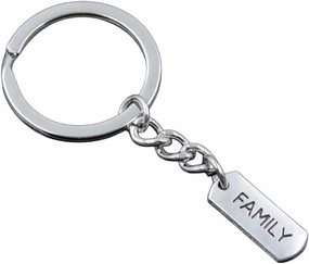 New 2026 Arrive Unisex 16Types Gift Fashion Men Keychain Diy Forever Faith Hope Love Blessed Believe Dream Fearless Family 21X8Mm Pendant Jewelry Trendy Accessories Creative For Women And Men