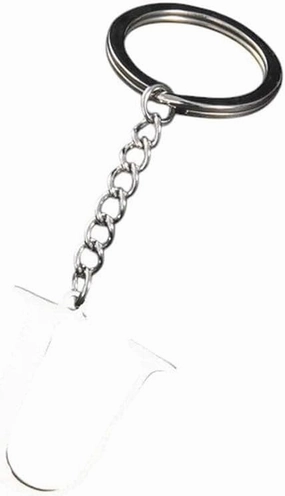 New 2026 Arrive Unisex Punk A-Z Letter Keychain For Unisex 26 Initials Alphabet Pendent Stainless Steel Key Chain Ring Handbag Jewelry Diy Accessories Fashion Trendy Creative Gift For Women And Men