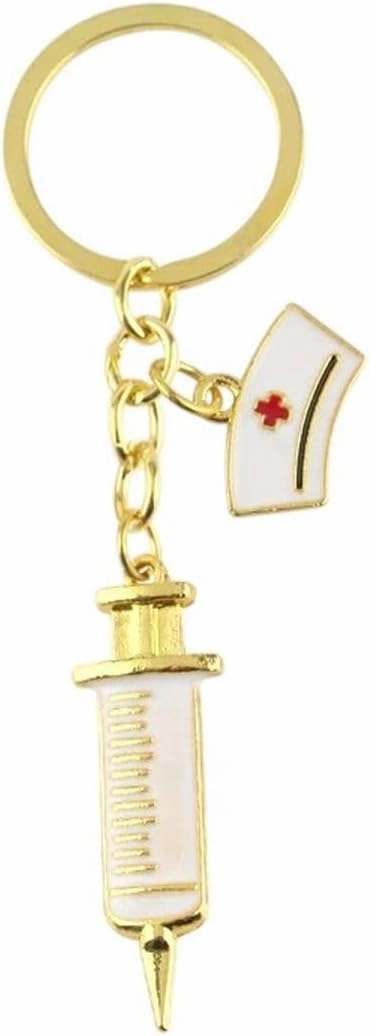 New 2026 Arrive Unisex Tool Nurse Doctor Mask Keychain Staff Key Chain Handbag Pendant Charm Accessories Jewelry Gifts Fashion Trendy Creative Gift For Women And Men