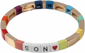 New 2026 Cute Charm Bracelets For Family Mama Daughter Lucky Women Men Jewelry Love Forever Best Birthday Gift Fashion Accessories Creative
