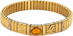 New 2026 Unisex Multiple Color Cubic Zircon Filled Men Women's Bangle Charm Elastic Watch Strap Design Pearl Decoration Bracelet Gift Jewelry Fashion Trendy Accessories Creative For Women And Men