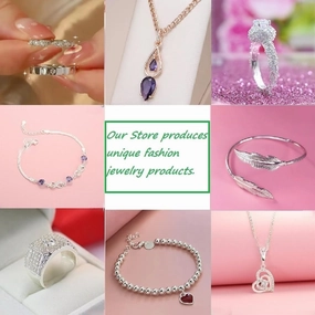 New 2026 Unisex S925 Sterling Silver Necklace Angel Tears Crystal Blue Topaz Pendant for Woman Charm Jewelry Gift with You Accessories Trendy Creative for Women and Men