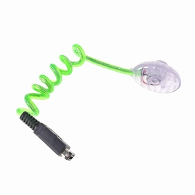 New for GBC GBP Worm Light Attachment External Night Lamp, for Gameboy Color & Pocket Handheld Game Consoles, White LED Lights WormLight   Adjustable Clear Colorful Spring Wire Accessories