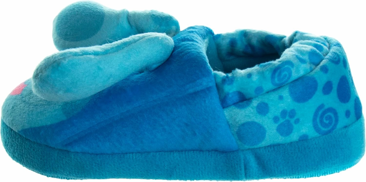 Nickelodeon Boy's Blues Clues Slippers Lightweight Comfort Soft Aline Plush House Shoes Girls