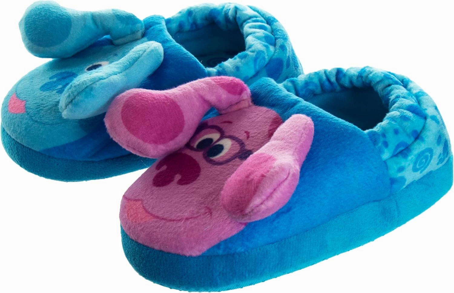 Nickelodeon Boy's Blues Clues Slippers Lightweight Comfort Soft Aline Plush House Shoes Girls