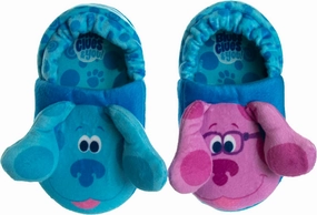 Nickelodeon Boy's Blues Clues Slippers Lightweight Comfort Soft Aline Plush House Shoes Girls