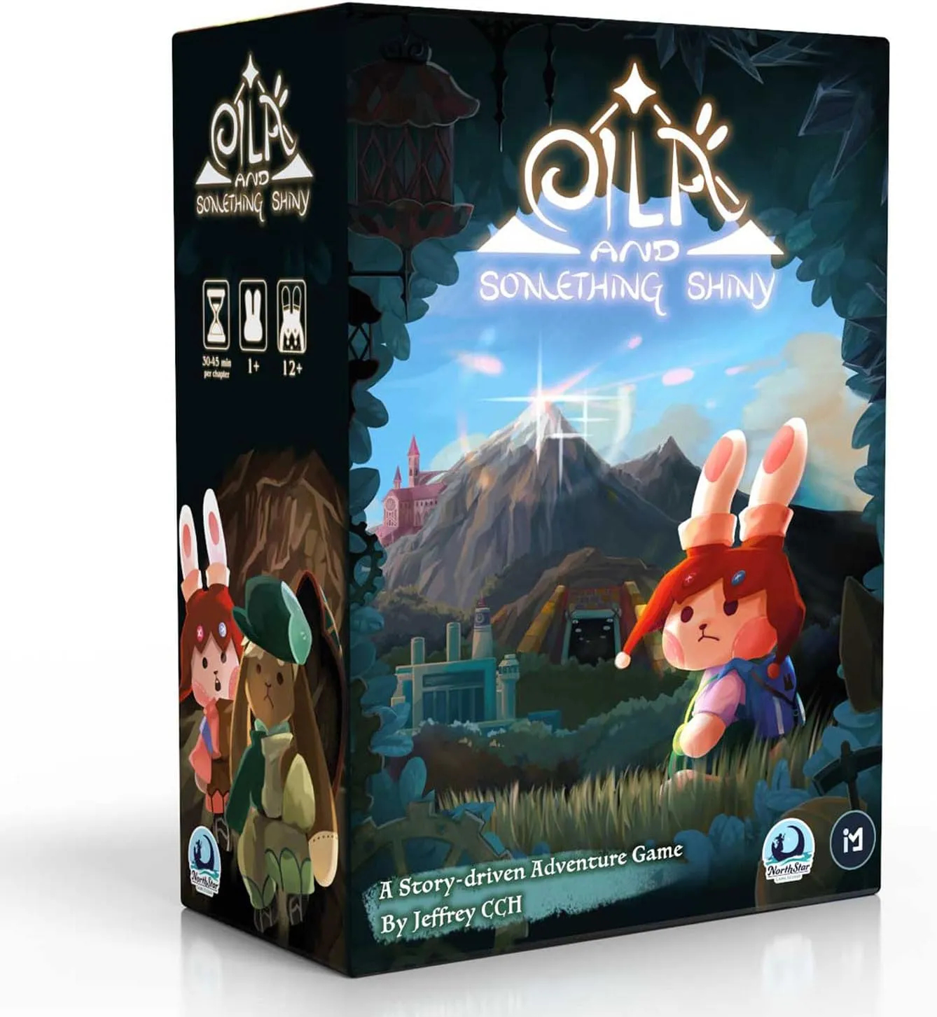 Northstar Game Studio Eila and Something Shiny Board Game | Adventure Game for Couples, Families or Solo | 1  Players, 45  Minutes, Ages 12 