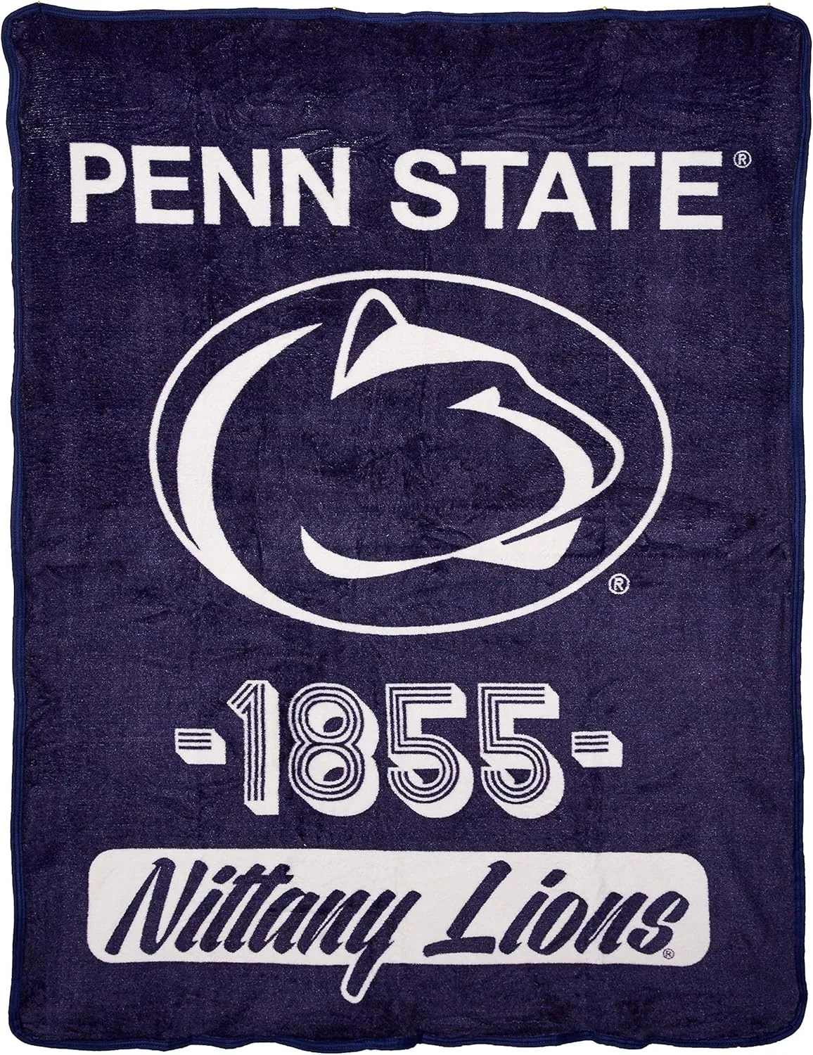 NORTHWEST NCAA Unisex-Adult Micro Raschel Throw Blanket