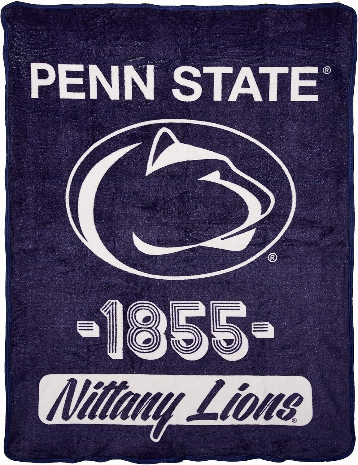 NORTHWEST NCAA Unisex-Adult Micro Raschel Throw Blanket