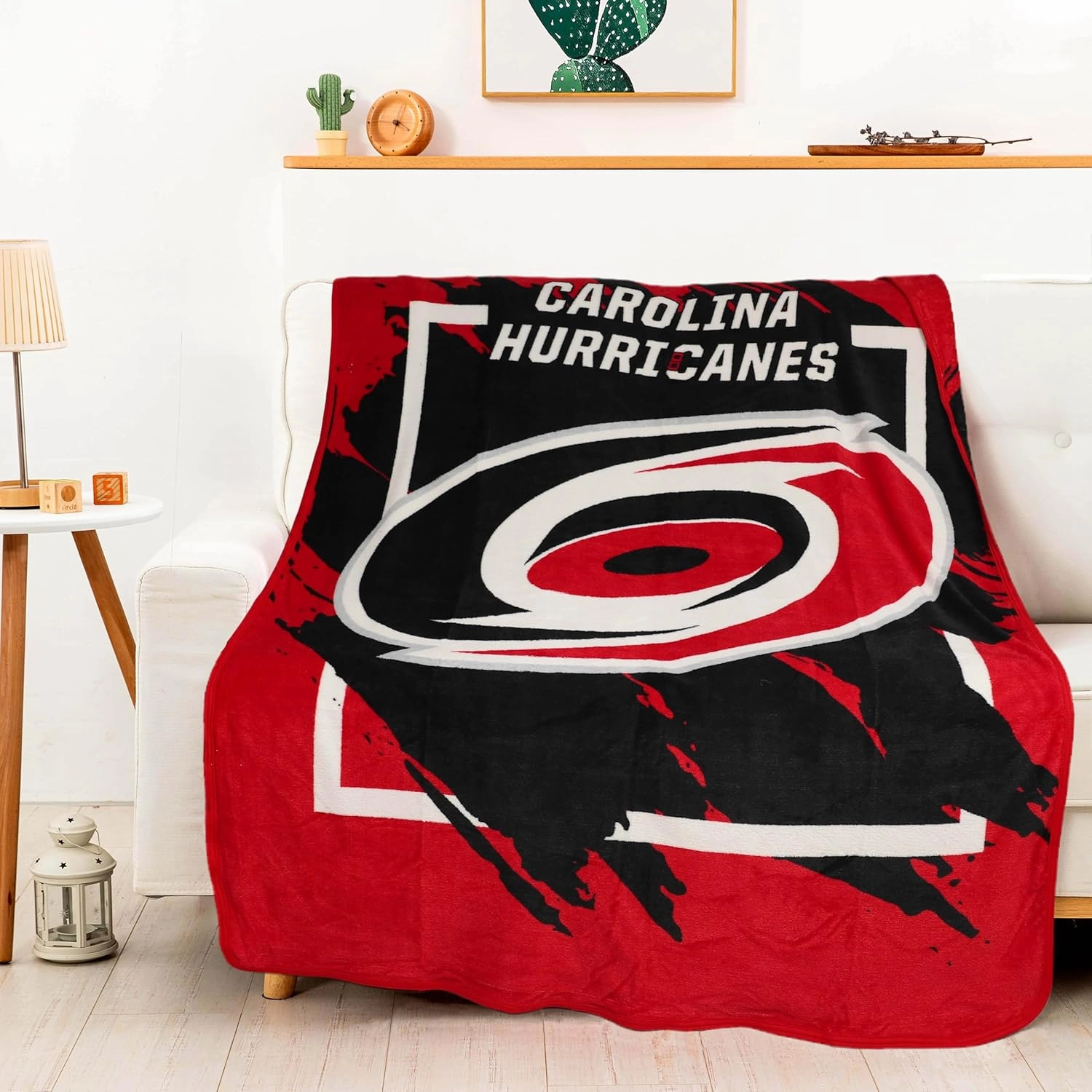 NORTHWEST NHL Unisex-Adult Micro Raschel Throw Blanket