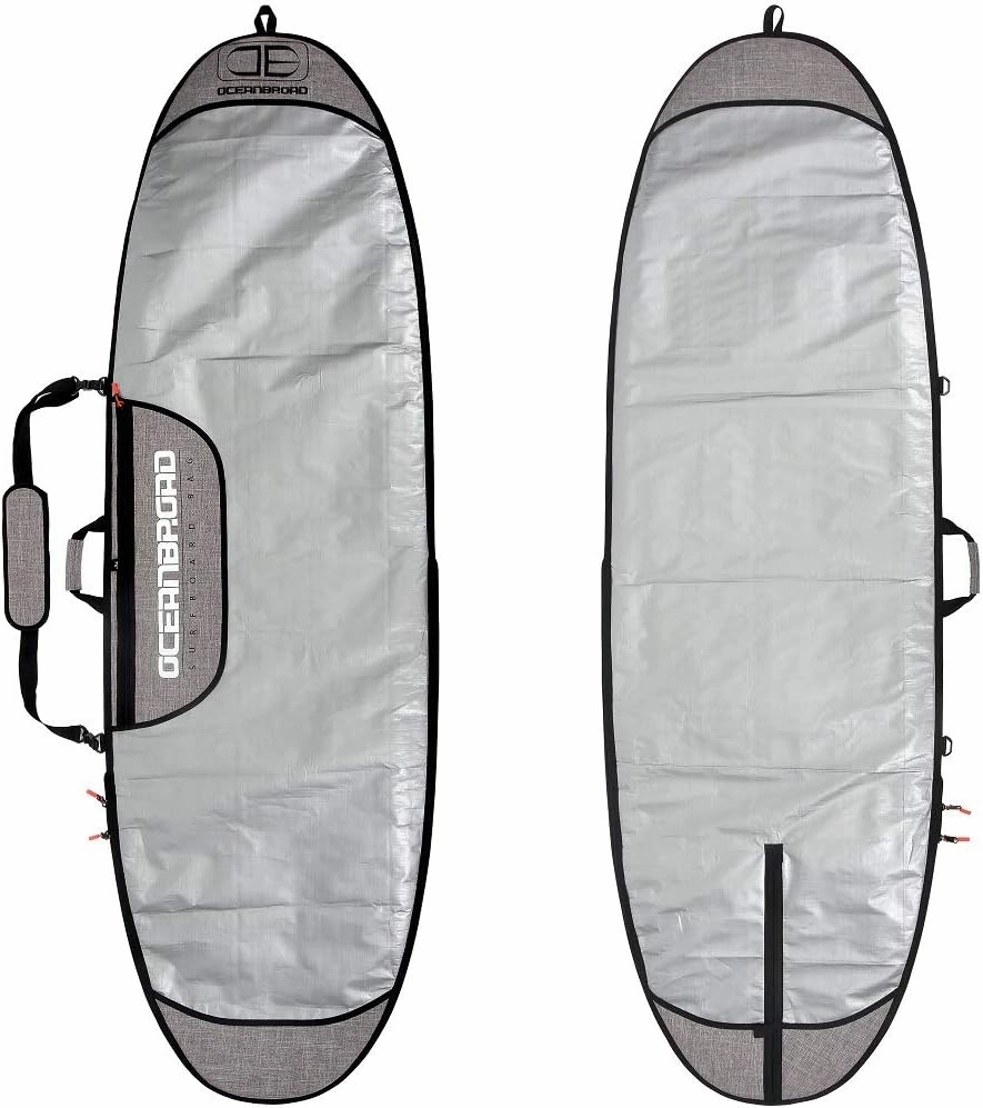 OCEANBROAD Surfboard Longboard Bag Day Bag Board Cover 5'0, 5'6, 6'0, 6'6, 7'0, 7'6, 8'0, 8'6, 9'0, 9'6, 10'0