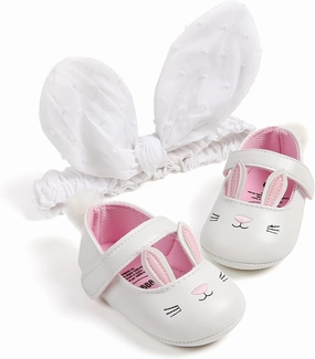 Ohwawadi Infant Baby Boys Girls Slippers Cozy Fleece Booties Soft Bottom Warm Cartoon Socks Newborn Crib Shoes