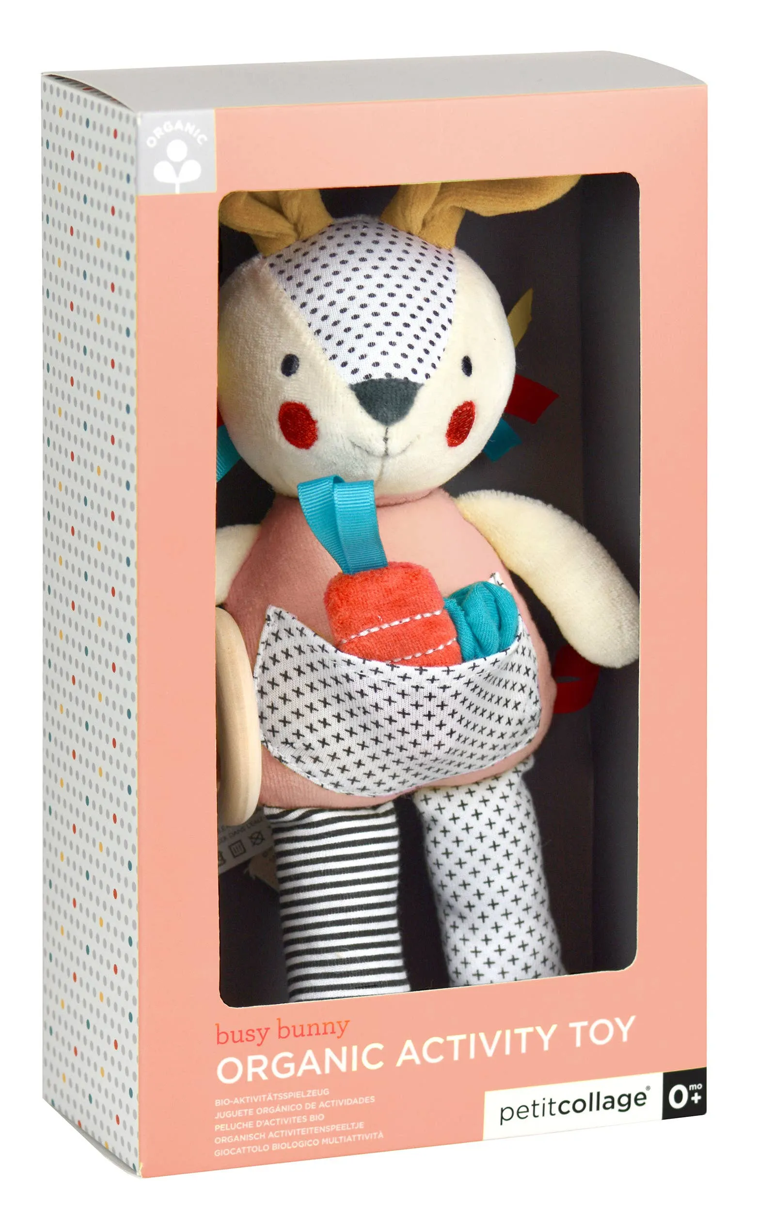 Organic Busy Bunny Activity Toy