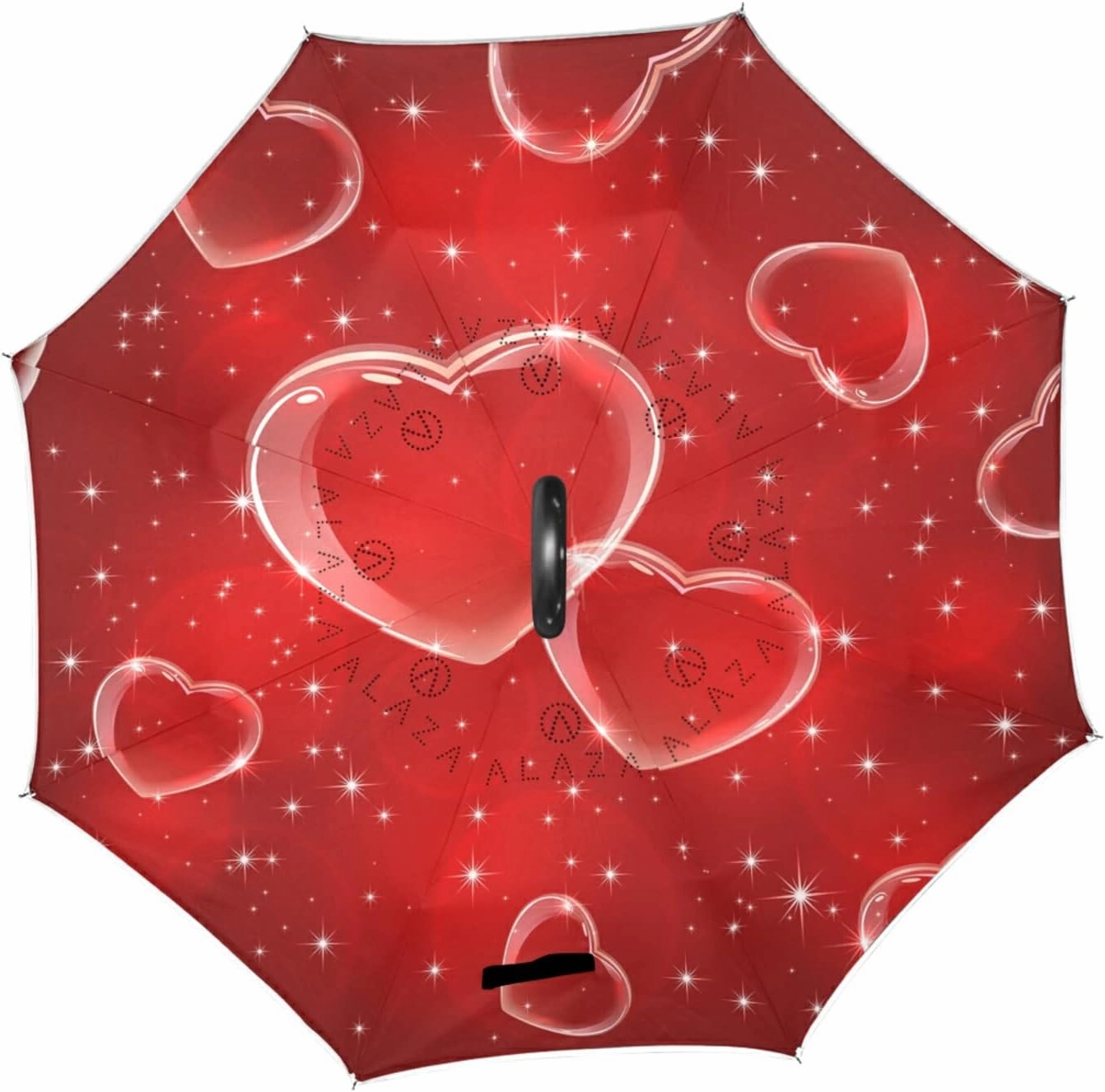 Oyihfvs Double Layer Inverted Umbrella, With C-Shaped Handle Windproof UV Proof Durable Parasol, For Men Women Outdoor Folding Rain Sun
