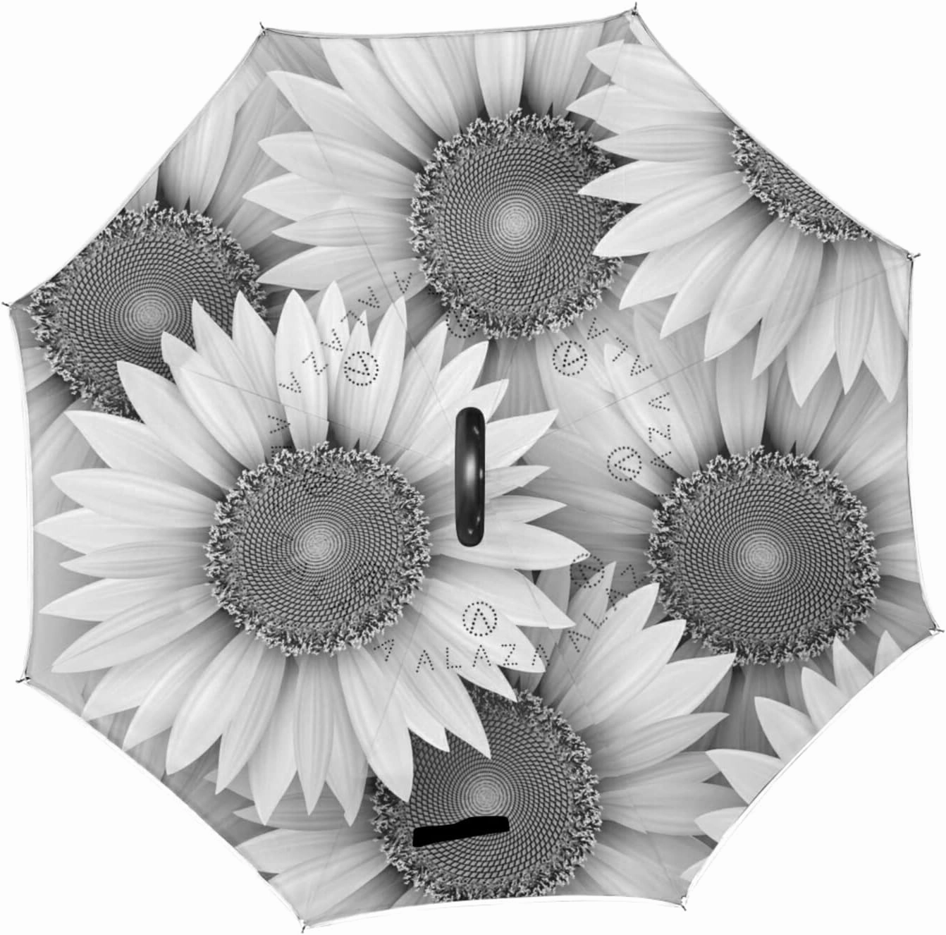 Oyihfvs Double Layer Inverted Umbrella, With C-Shaped Handle Windproof UV Proof Durable Parasol, For Men Women Outdoor Folding Rain Sun