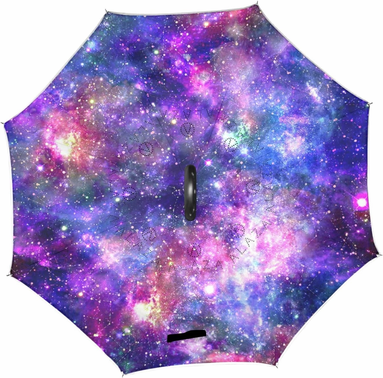 Oyihfvs Double Layer Inverted Umbrella, With C-Shaped Handle Windproof UV Proof Durable Parasol, For Men Women Outdoor Folding Rain Sun