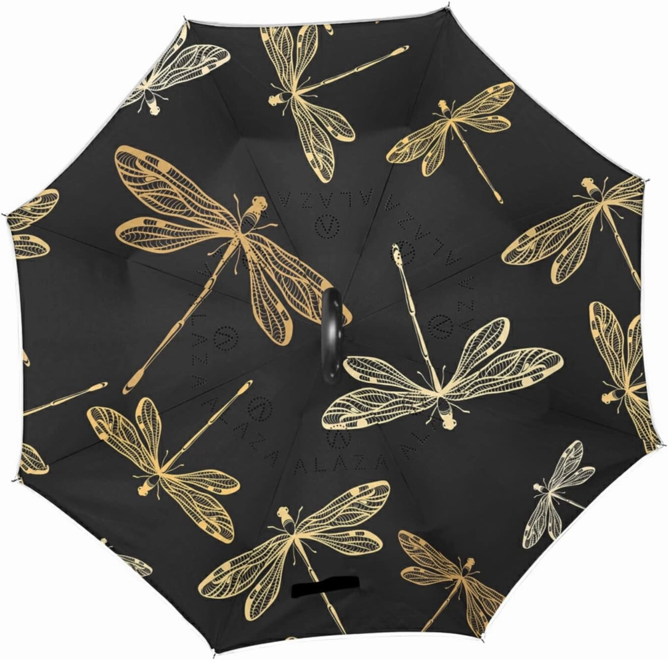 Oyihfvs Double Layer Inverted Umbrella, With C-Shaped Handle Windproof UV Proof Durable Parasol, For Men Women Outdoor Folding Rain Sun