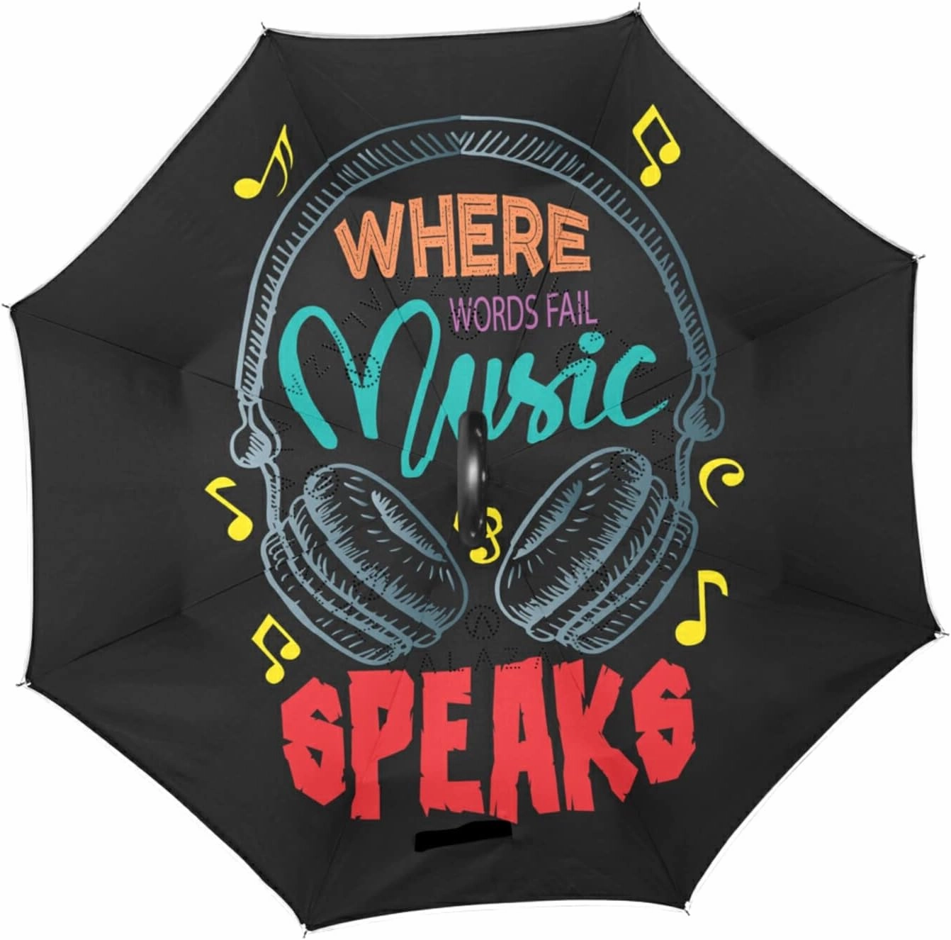 Oyihfvs Double Layer Inverted Umbrella, With C-Shaped Handle Windproof UV Proof Durable Parasol, For Men Women Outdoor Folding Rain Sun