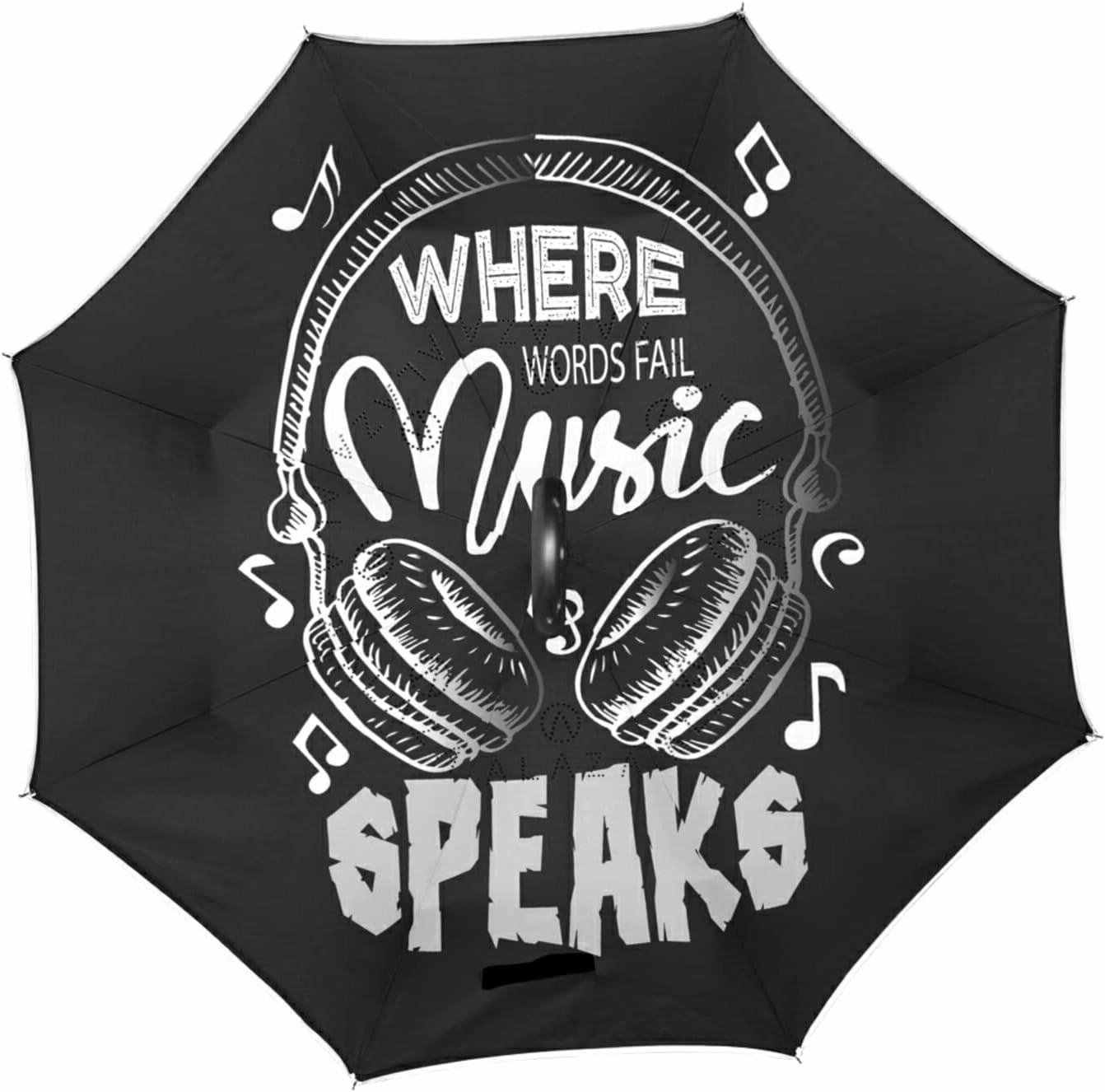Oyihfvs Double Layer Inverted Umbrella, With C-Shaped Handle Windproof UV Proof Durable Parasol, For Men Women Outdoor Folding Rain Sun