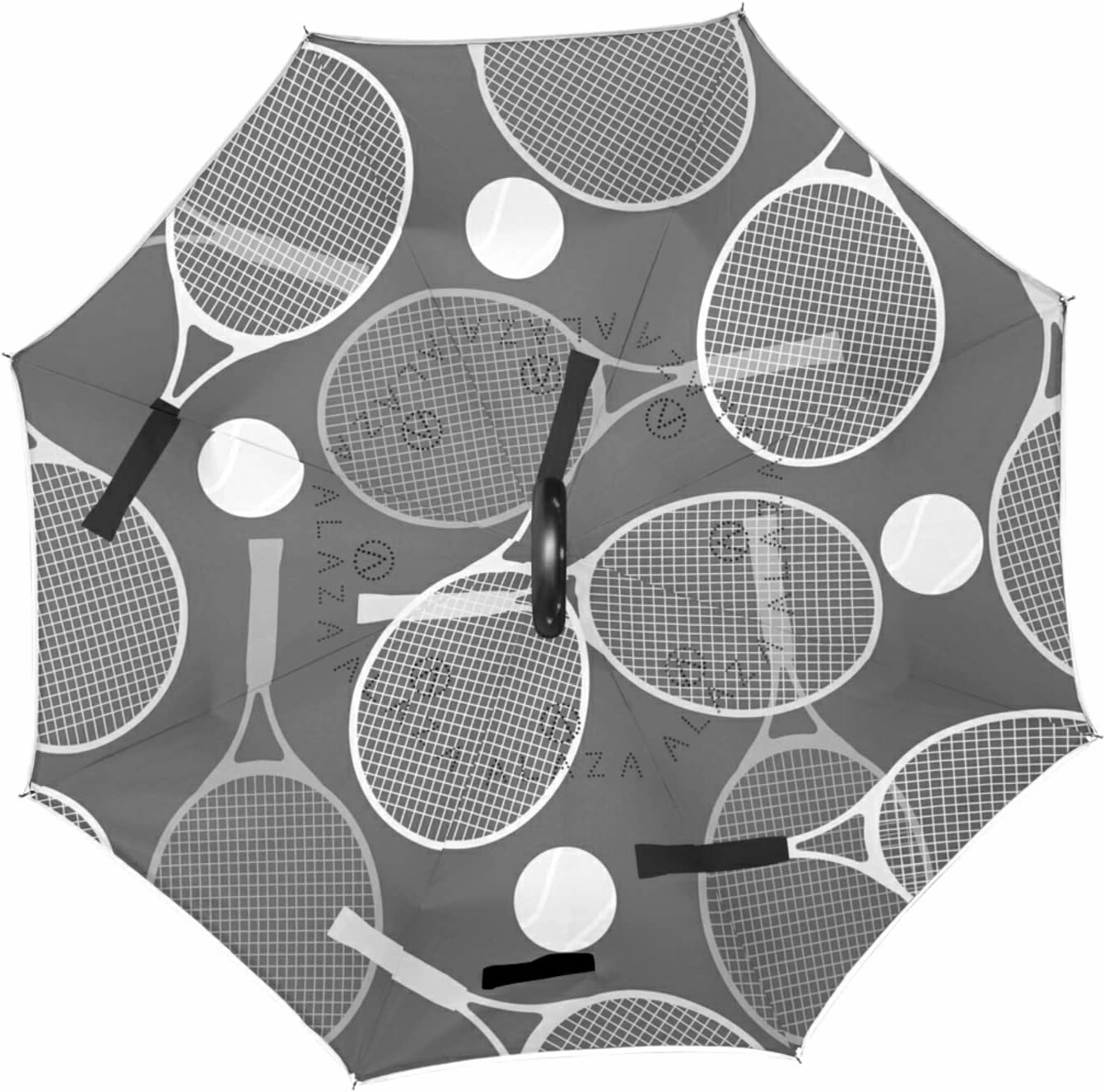 Oyihfvs Double Layer Inverted Umbrella, With C-Shaped Handle Windproof UV Proof Durable Parasol, For Men Women Outdoor Folding Rain Sun