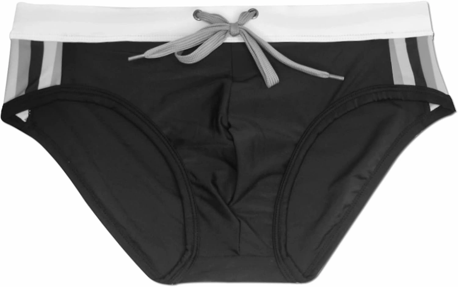 Panegy Mens Basic Classic Swim Briefs Padded Bikini Swimwear Triangle Swimsuit Bikini Bottoms Low Rise S-XXL