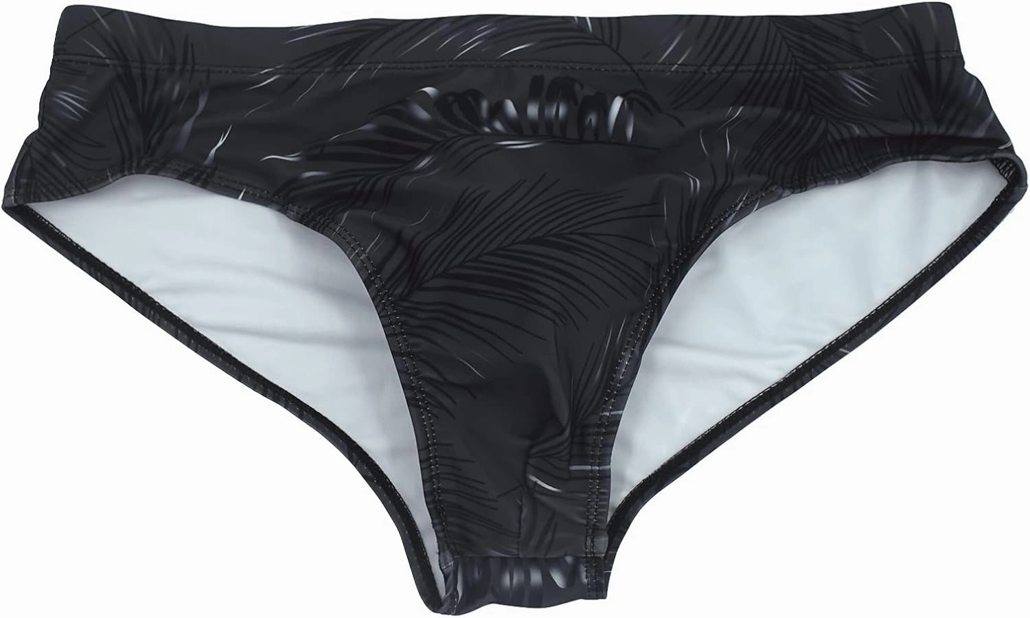 Panegy Mens Quick Dry Swimsuit Bikini Briefs Drawstring Low Rise Swim Bottoms with Removable Pad M-3XL