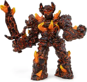 Papo - Hand-Painted - Fantasy - Fire Golem - 36026 - Collectible - for Children - Suitable for Boys and Girls - from 3 Years Old
