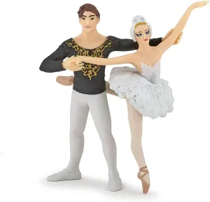 Papo -Hand-Painted - Figurine -The Enchanted World -Ballerina and her Partner -39128 - Collectible - for Children - Suitable for Boys and Girls - from 3 Years Old