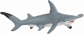 Papo - hand-painted - figurine - Marine Life - Hammerhead Shark Figure-56010 - Collectible - For Children - Suitable for Boys and Girls - From 3 years old