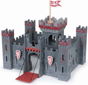 Papo - Medieval & Fantasy - Fantasy Castle - 60053 - Wooden playset for Figurines - Collectible - for Children - Suitable for Boys and Girls - from 3 Years Old