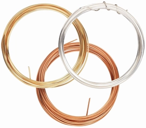 ParaWire Square Copper Soft Temper Craft Wire 21 Gauge Tarnish-Resistant Silver, Gold and Copper for Jewelry Making & Wire Working