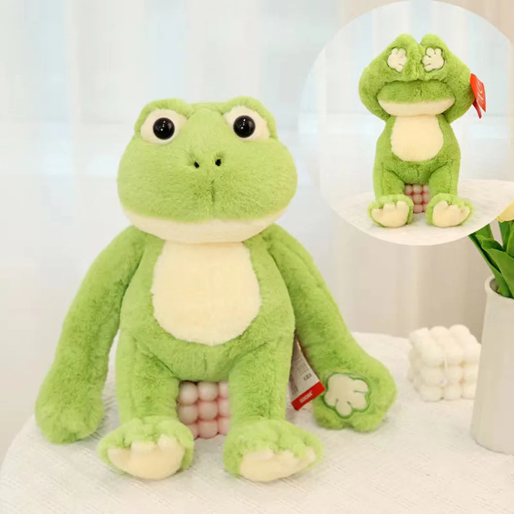 Peek A Boo Frog Duck Bunny Plush Toy