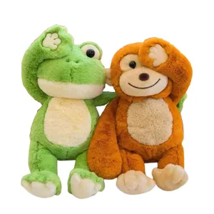 Peek A Boo Frog Duck Bunny Plush Toy