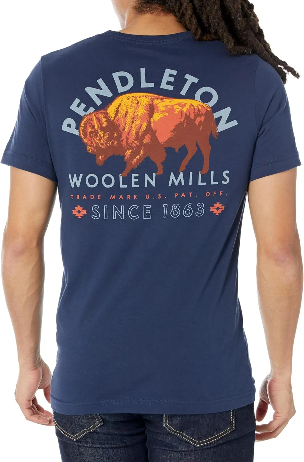 PENDLETON Men's Bison Graphic T-Shirt