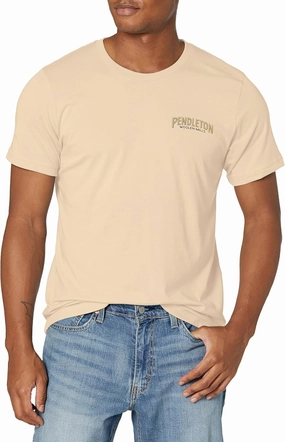 PENDLETON Men's Short Sleeve Vintage Horseshoe Graphic T-Shirt