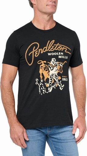 PENDLETON Men's Steer Rodeo Graphic Tee