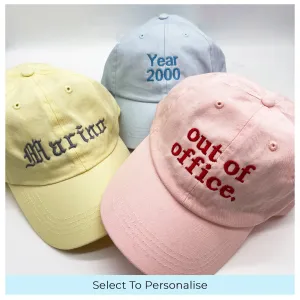 Personalised Unisex Cap