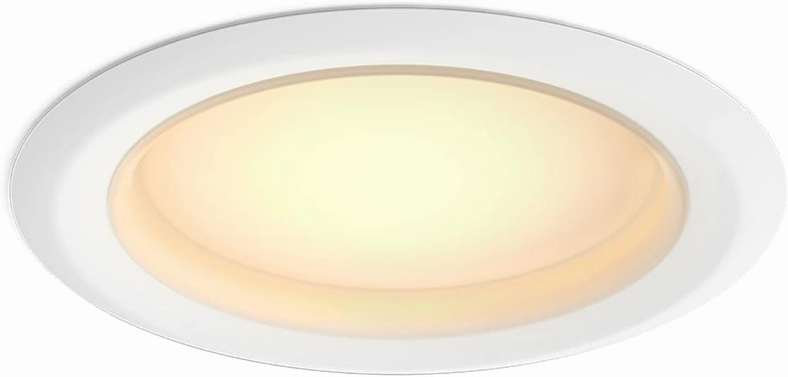 Philips Hue Smart Recessed 5/6 Inch LED Downlight - White Ambiance Warm-to-Cool White Light - 1 Pack - 1100LM - Indoor - Control with Hue App - Works with Alexa, Google Assistant and Apple Homekit