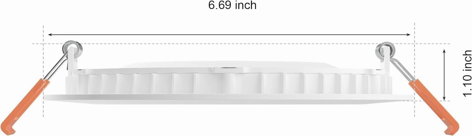 Philips Hue Smart Slim 5/6 Inch LED Downlight - White and Color Ambiance Color-Changing Light - 6 Pack - 1200LM - Indoor - Control with Hue App - Works with Alexa, Google Assistant and Apple Homekit