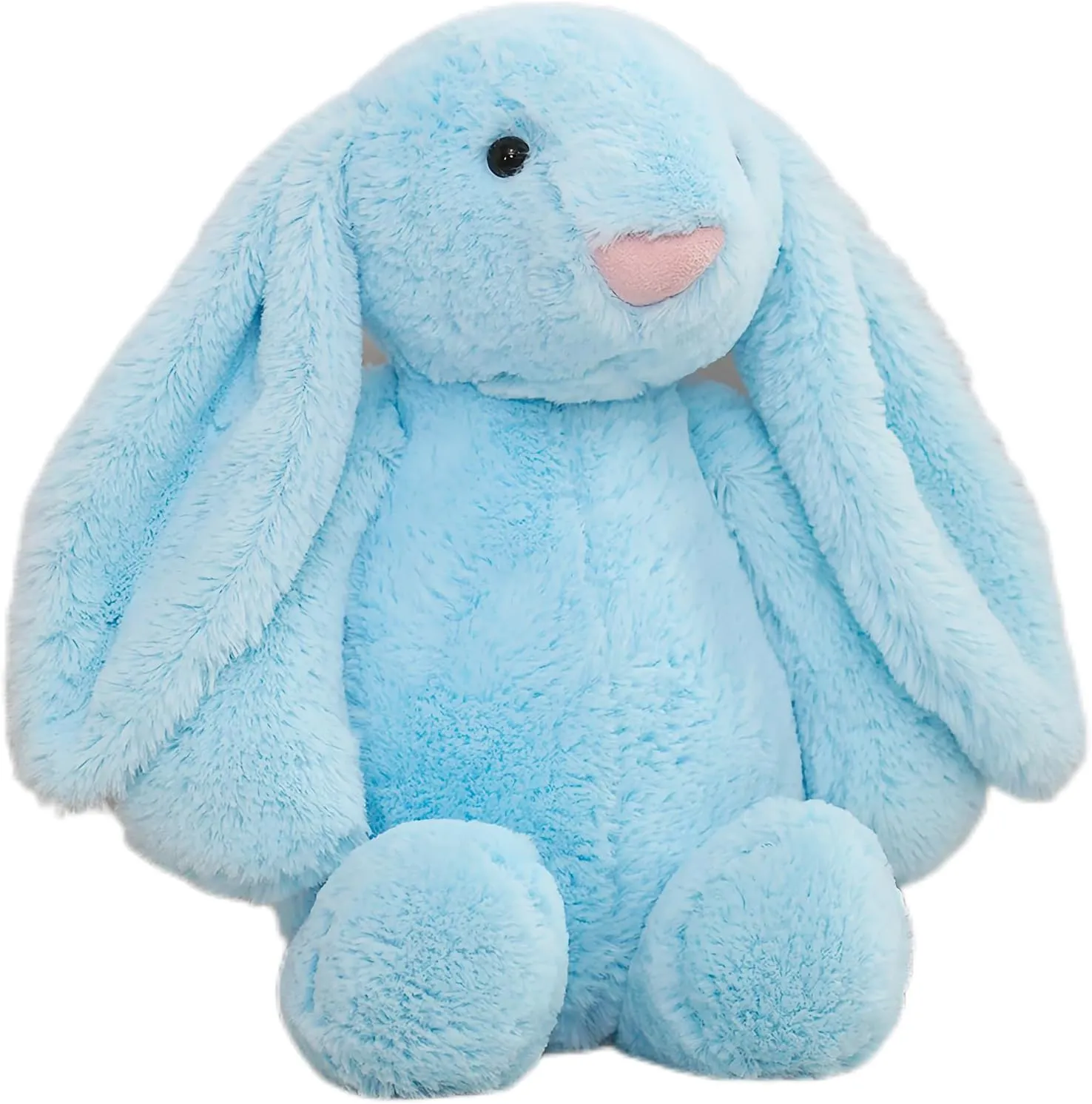 Pink Stuffed Animal Bunny Rabbit - Adorable Plush Companion for Cuddles & Playtime. Soft & Huggable with Lifelike Features. Ideal Gift for Kids & Rabbit Lovers (Bonnie Rabbit A Pink 22inch)