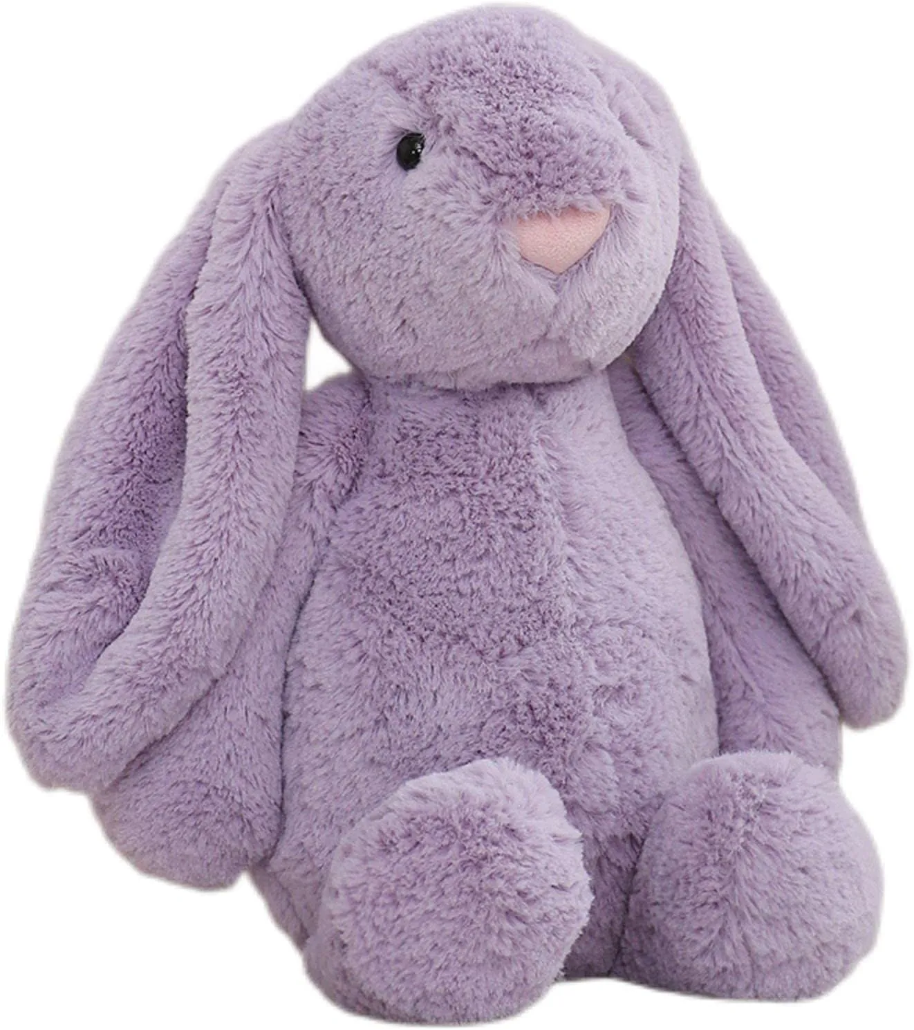 Pink Stuffed Animal Bunny Rabbit - Adorable Plush Companion for Cuddles & Playtime. Soft & Huggable with Lifelike Features. Ideal Gift for Kids & Rabbit Lovers (Bonnie Rabbit A Pink 22inch)