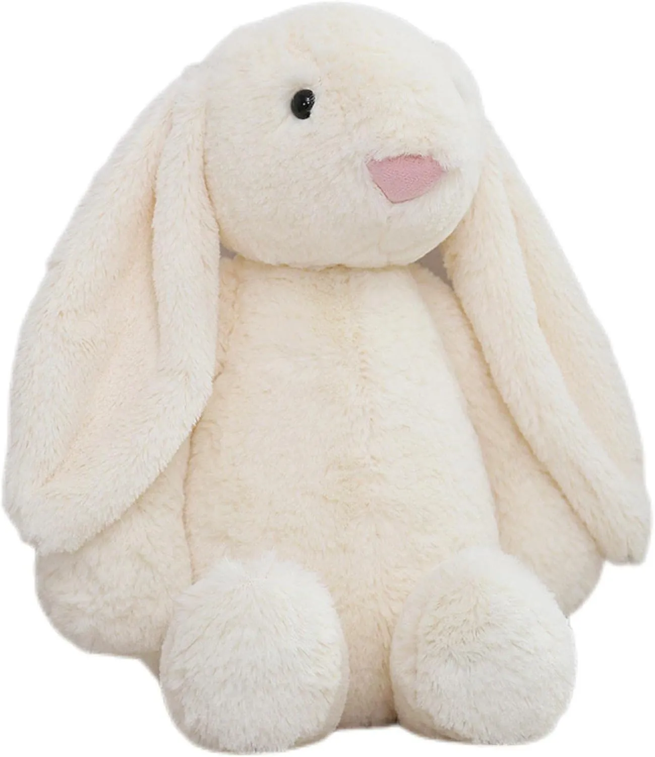 Pink Stuffed Animal Bunny Rabbit - Adorable Plush Companion for Cuddles & Playtime. Soft & Huggable with Lifelike Features. Ideal Gift for Kids & Rabbit Lovers (Bonnie Rabbit A Pink 22inch)