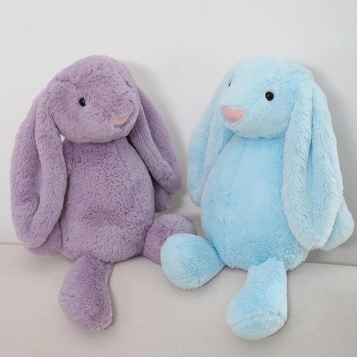 Pink Stuffed Animal Bunny Rabbit - Adorable Plush Companion for Cuddles & Playtime. Soft & Huggable with Lifelike Features. Ideal Gift for Kids & Rabbit Lovers (Bonnie Rabbit A Pink 22inch)