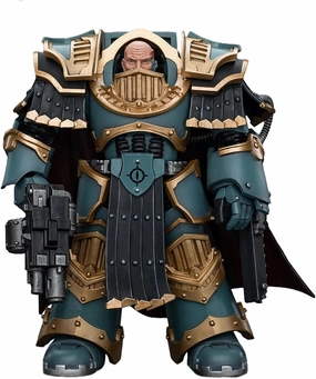 Pipigirl JoyToy 40K Genuine License 1:18 Action Figure, Sons of Horus Legion Praetor in Cataphractii Terminator Armour, 5.55 inch Collectible Action Figures Kits