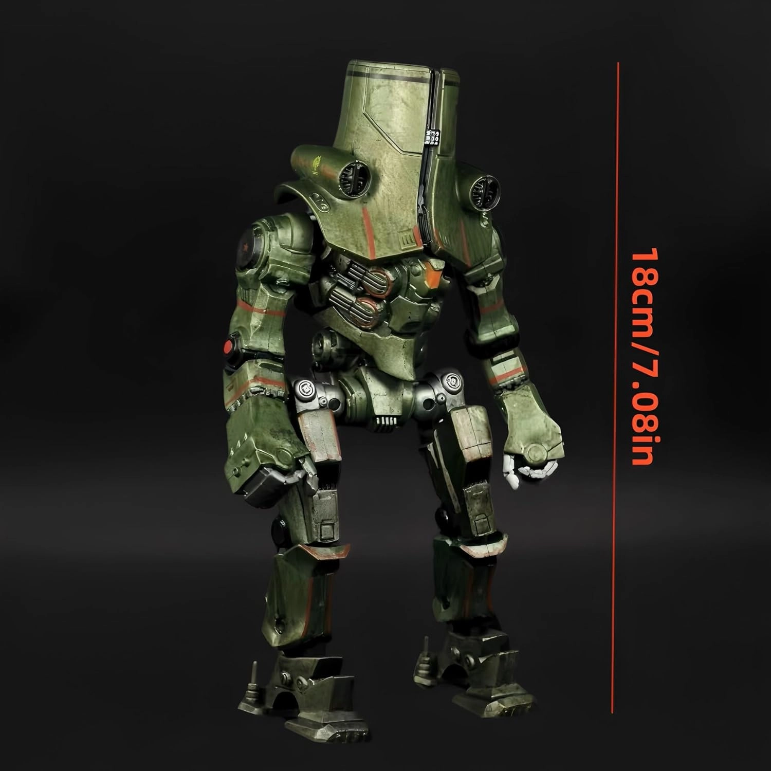 Pipigirl Pacific Rim Mech Action Figure, Boxed Unique Figure Idea, 7.08 in Collectible Mecha Action Figures Kits